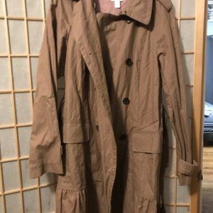 Loft L trench coat